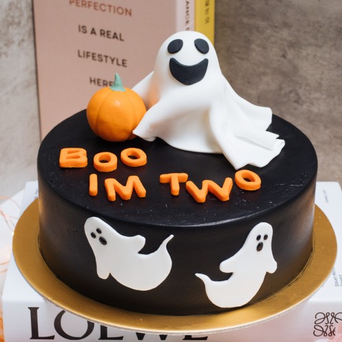 Boo I'm Two Ghost Cake