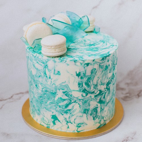 Dreamy Marble Effect Cake