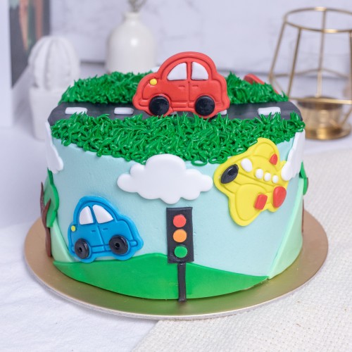 On The Road Cake