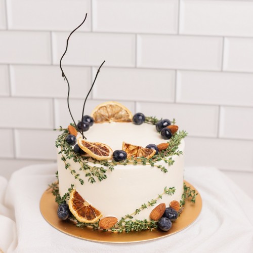 Rustic Thyme, Nuts & Fruits Cake