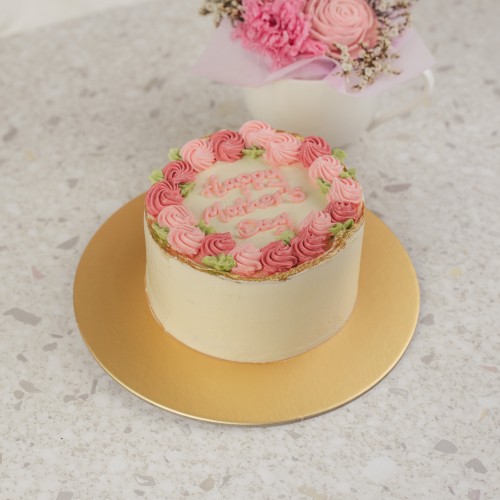 Mother's Day Specials: 4" Mini Rosette Garden Cake