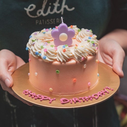 4" Mini Confetti Cake