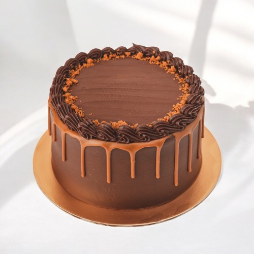 Cookie Dough Speculoos Chocolate Cake
