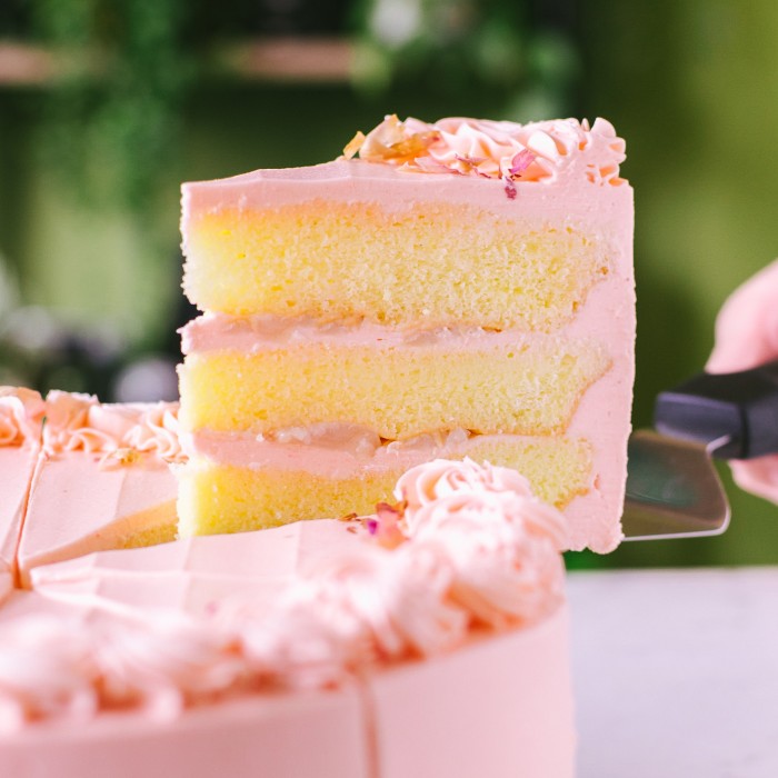 Lychee Rose Cake  Ethereal Bakes