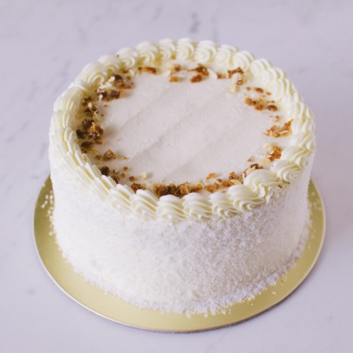 Gluten-Free Pandan Coconut Cake