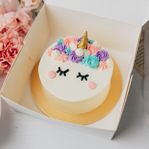 4" Mini Unicorn Cake