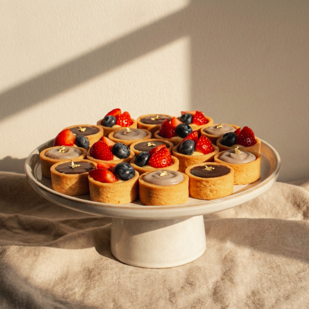 Mini Tarts Party Platter - Box of Sixteen