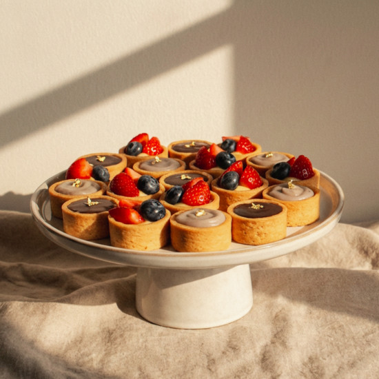 Mini Tarts Party Platter - Box of Sixteen
