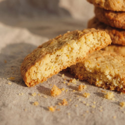 Honey Lemon Shortbread Cookies - Regular Bag
