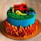 Firetruck Cake