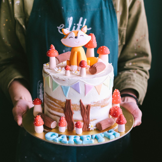 Rustic Woodland Cake