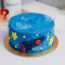 Stars & Rocket Cake