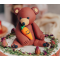 Fondant Bear with Smiling Carrot