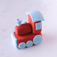 Fondant Train Topper