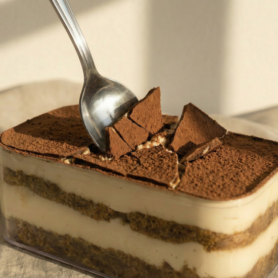 Crack! Tiramisu Bento Cake