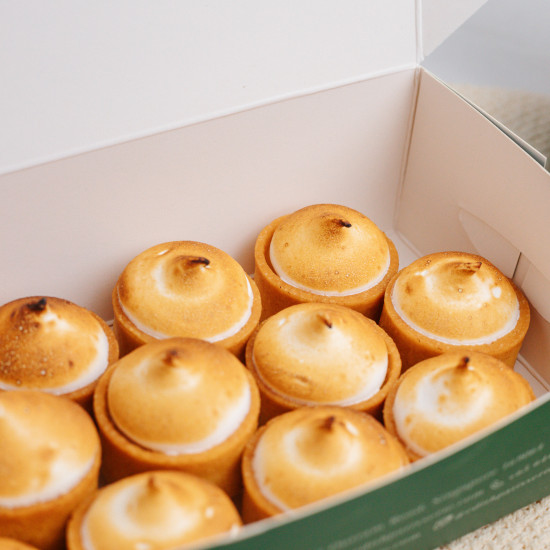 Mini Lemon Meringue Tarts - Box of Twelve
