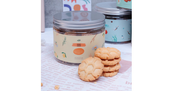 Jar Edith Honey Lemon Shortbread Cookies - Jar