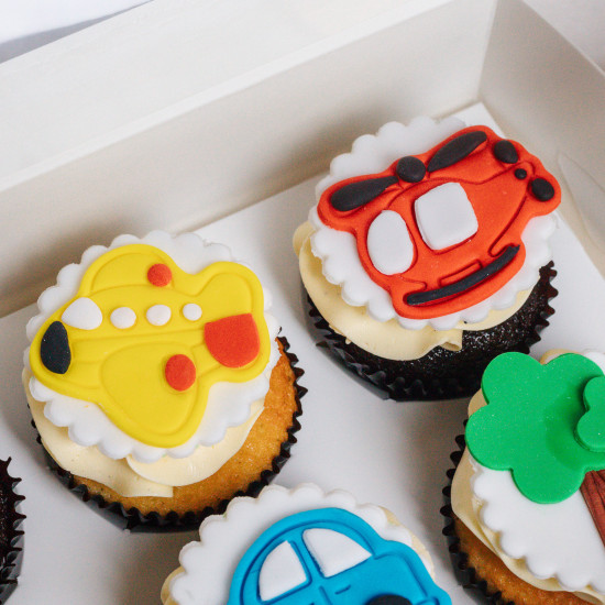 On The Road Cupcakes - Box of Six