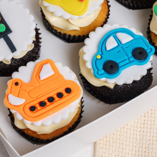 On The Road Cupcakes - Box of Six