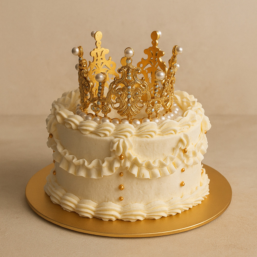 Mini Crown Cake (4 inch) - Edith Patisserie