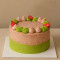 Strawberry Matcha Cake